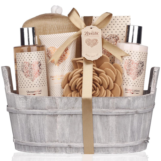 Vanilla Spa Gift Basket – Perfect Relaxation & Gifting for Mom, Wife & Friends