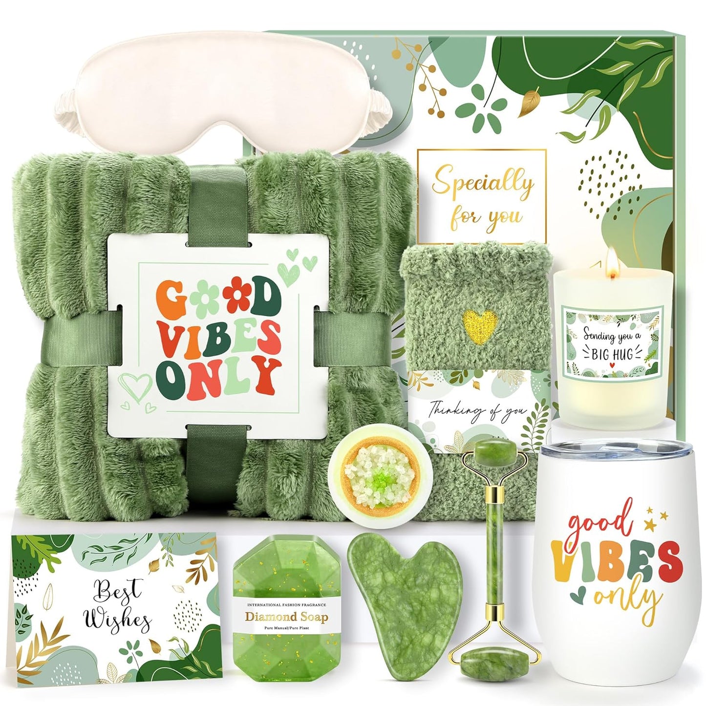 Self Care Spa Set - Get Well Soon & Relaxation Gifts for Women
