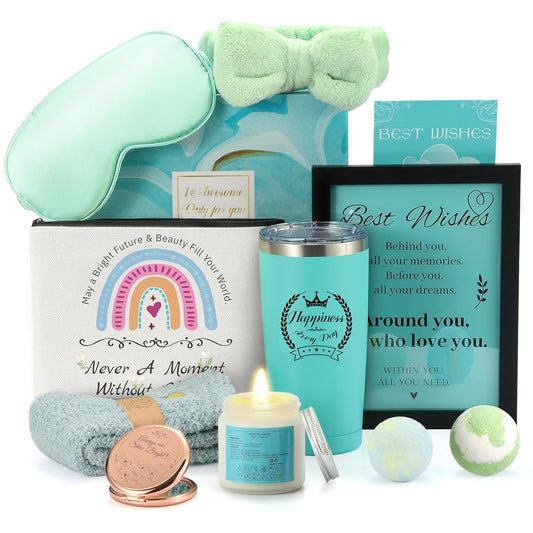 11 - Piece Spa Basket for Teen Girls – Unique Birthday & Back to School Gifts (Ages 12 - 18)