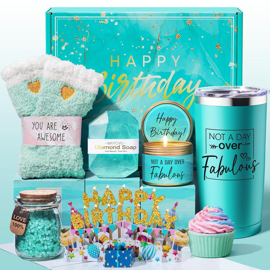 Ocean Spa Gift Basket – Perfect Birthday Present for Mom, Wife & Friends