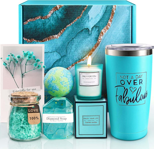 EUASOO Spa Basket - Birthday Mother's Day Gifts - Mom Sister Wife Work Appreciation