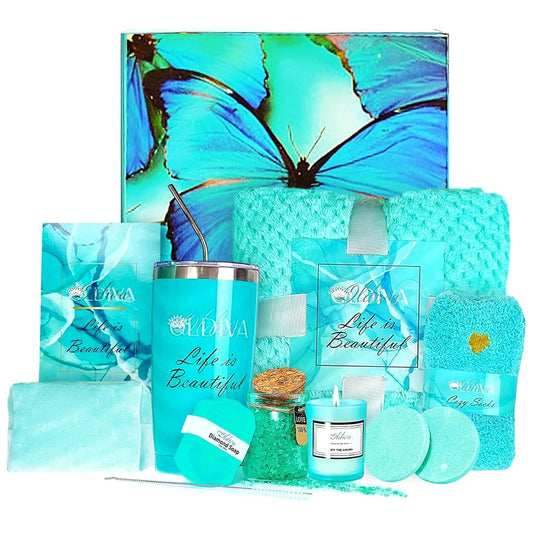 11 Pcs Spa Self Care Kit - Bday & Valentine’s Day Gifts for Mom Wife Girlfriend Sister