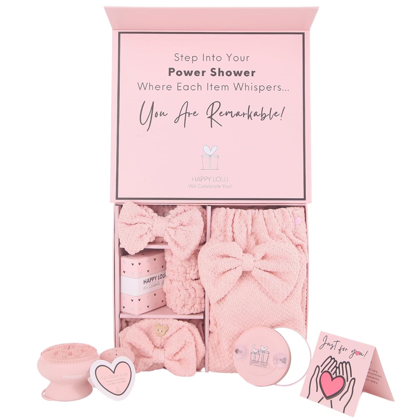 Self - Care Made Glamorous! Power Shower Gift Set for Women & Teen Girls