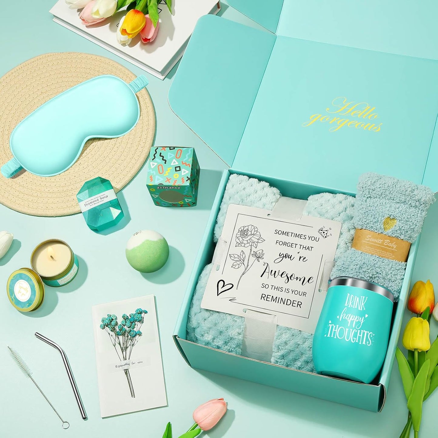 Self Care Spa Set - Bday & Mom’s Day Unique Gifts for Her