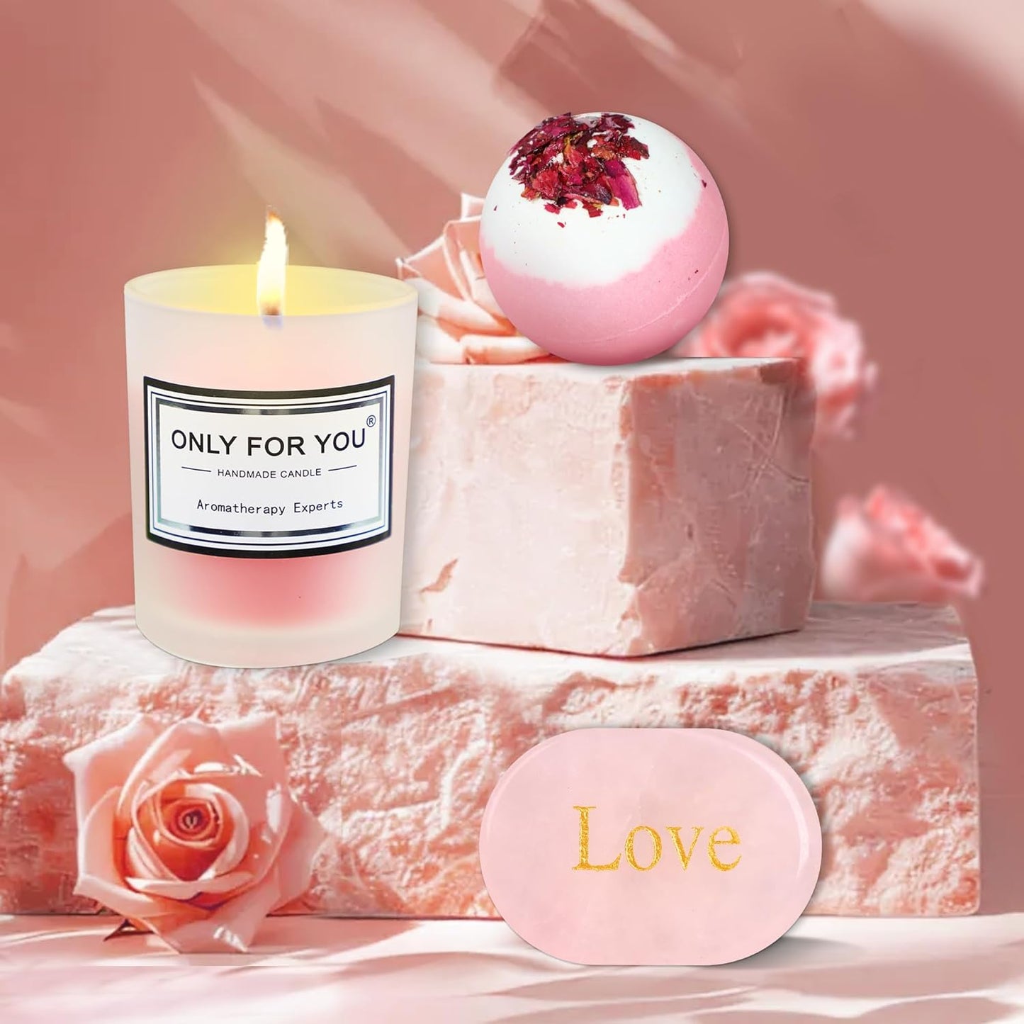 Unique Spa Gift Basket - Self Care Set - Women Mom Sister Wife Birthday Gifts