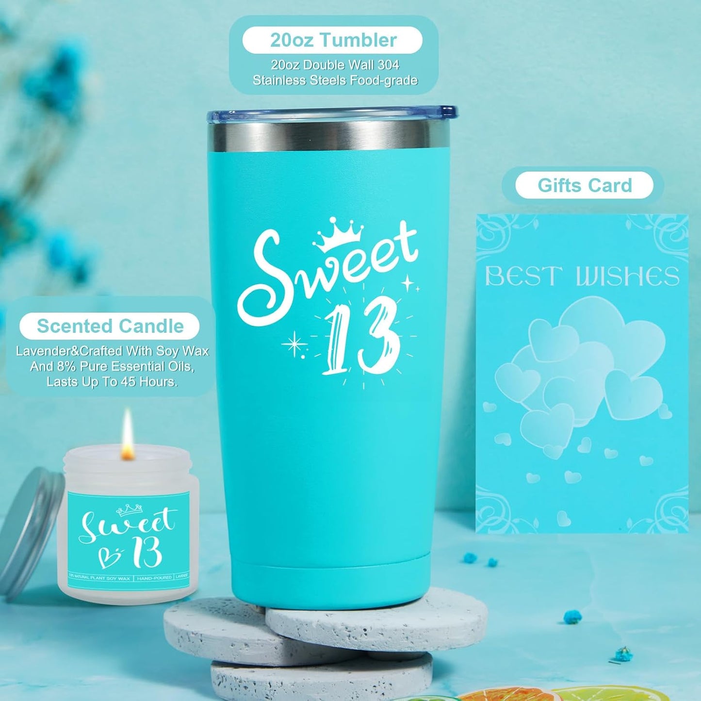 Trendy 13th Birthday Gift Set – Perfect for Daughter, Niece & Teen Girls (Holidays & 2025)
