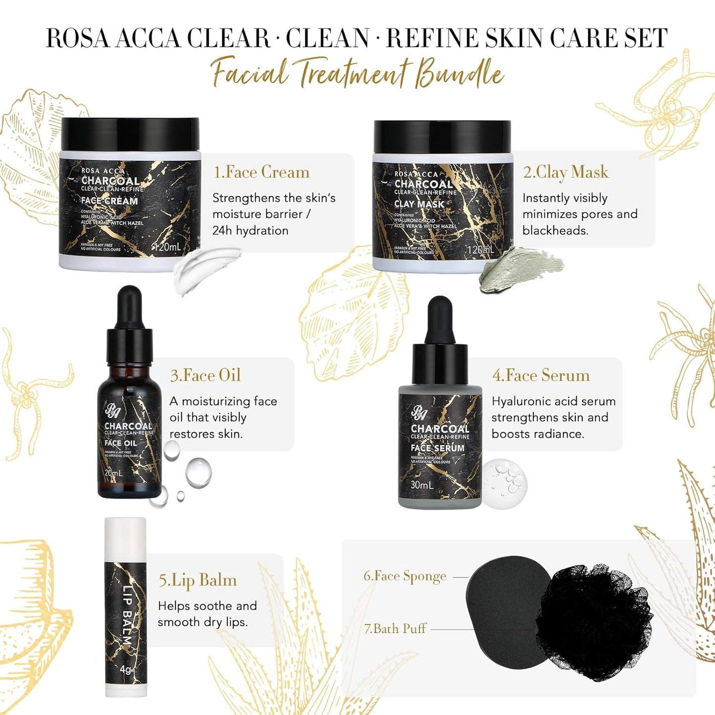 28pcs Luxury Skin Care Set – Perfect Birthday & Valentine’s Day Gift for Her