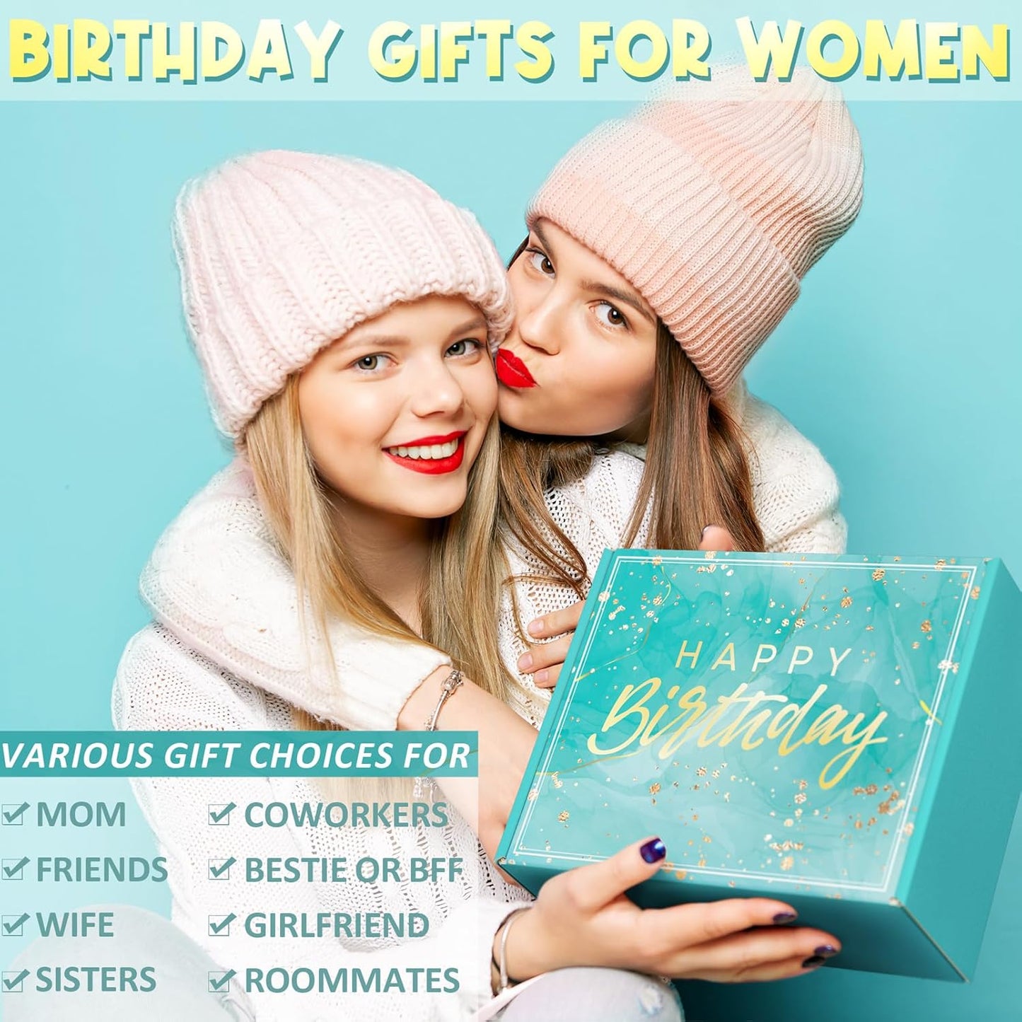 Ocean Spa Gift Basket – Perfect Birthday Present for Mom, Wife & Friends