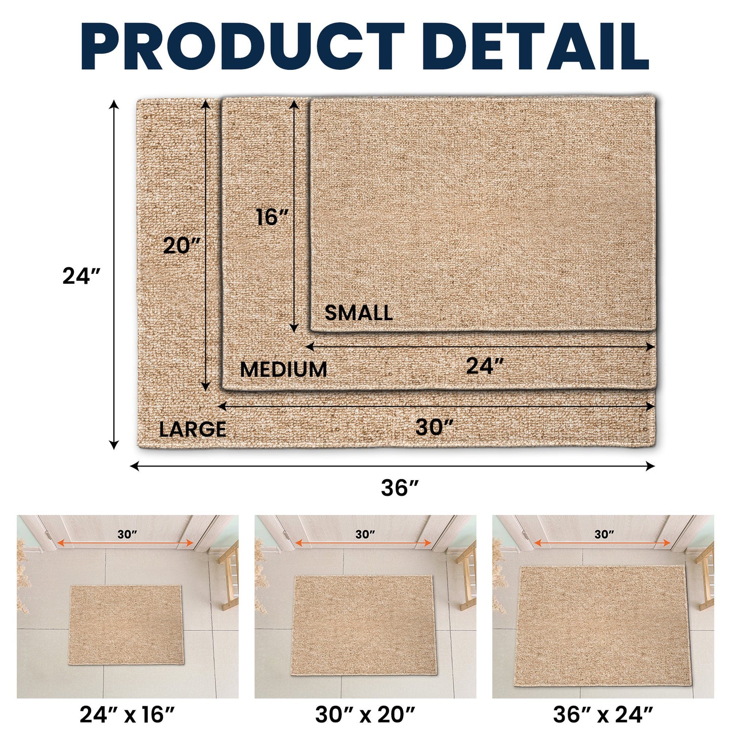 250 Years Home Sweet Home Minimalist Welcome Faux Yarn Pattern - Personalized Doormat