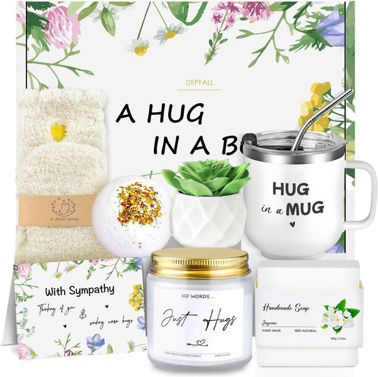 Sympathy Care Package - Loss of Loved One Gifts for Her Thinking of You