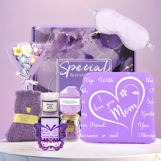 Mom Gifts Set - 9Pcs Skincare & Body Care Kit - Mothers Day Birthday Christmas