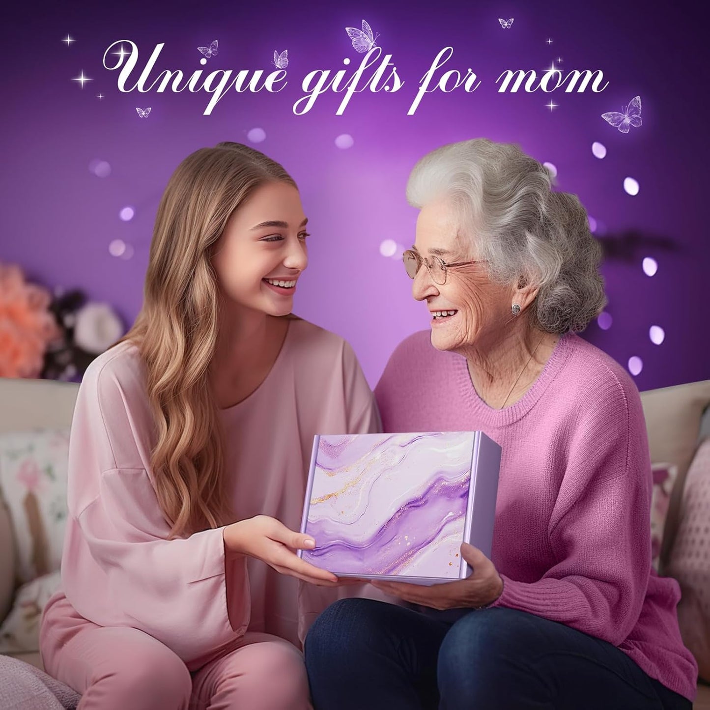Relaxing Spa Gift Basket with Butterfly Keepsake – Perfect for Mom's Day & Birthdays