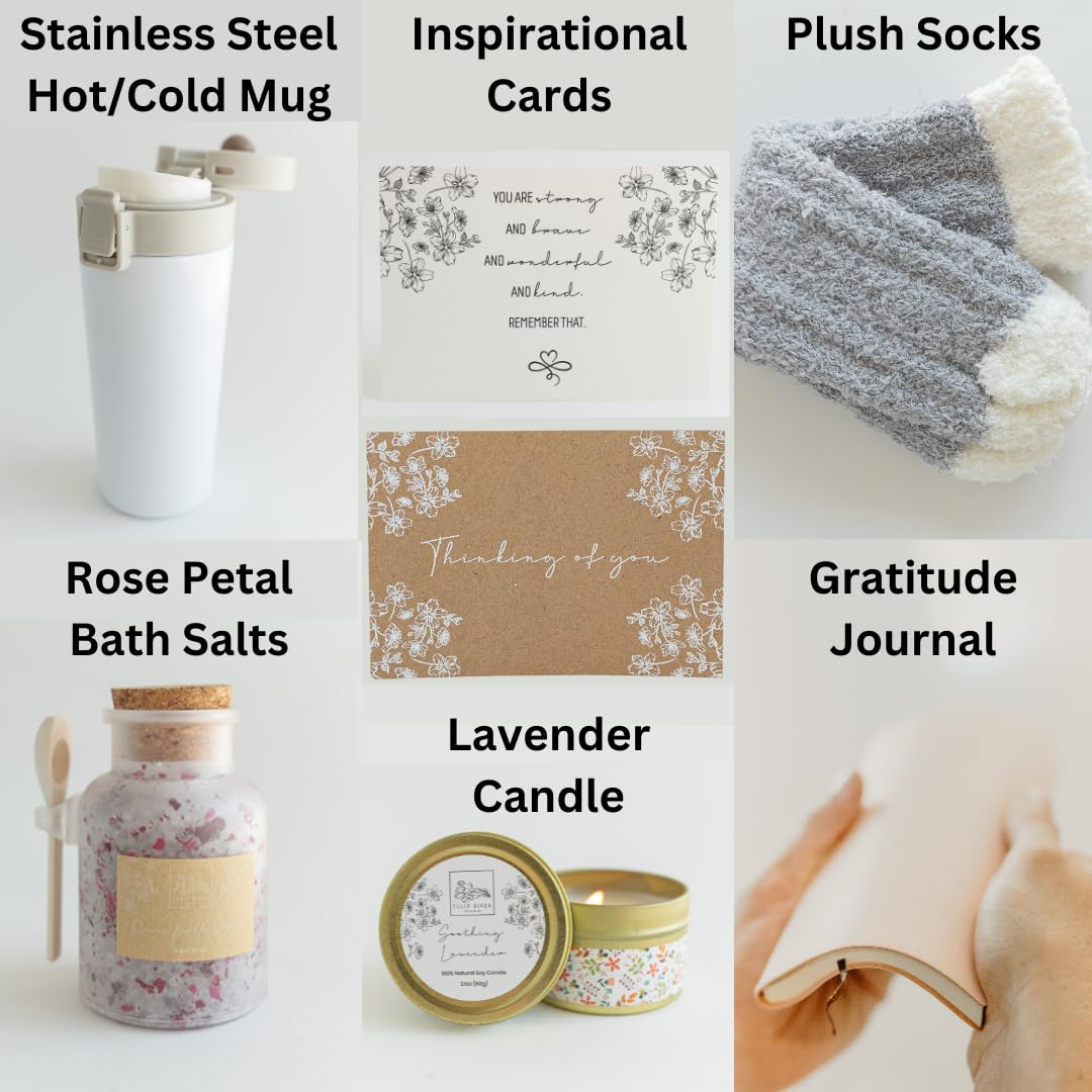 Self-Care Gift Set - Gratitude Journal & Coffee Mug for Her