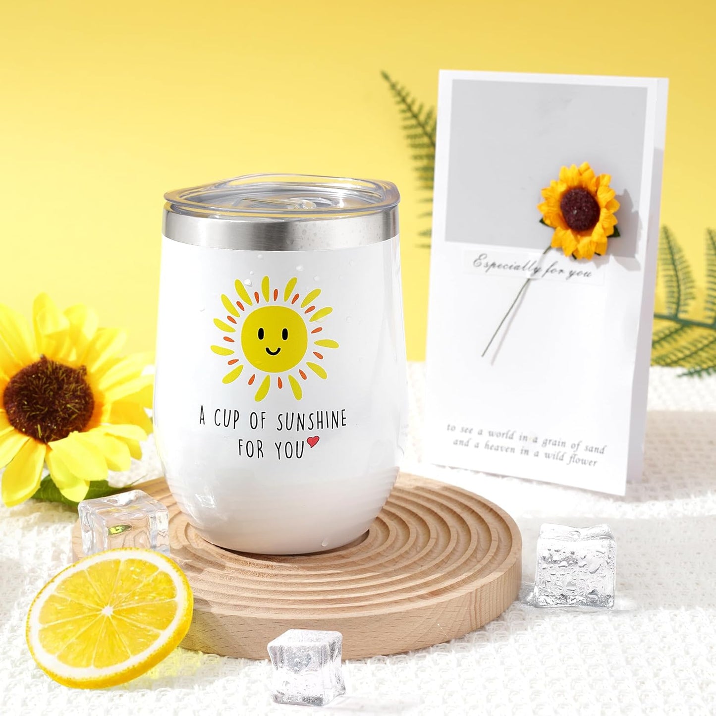 Sunflower Get Well Gift Set – Perfect for Mom Grandma’s Birthday