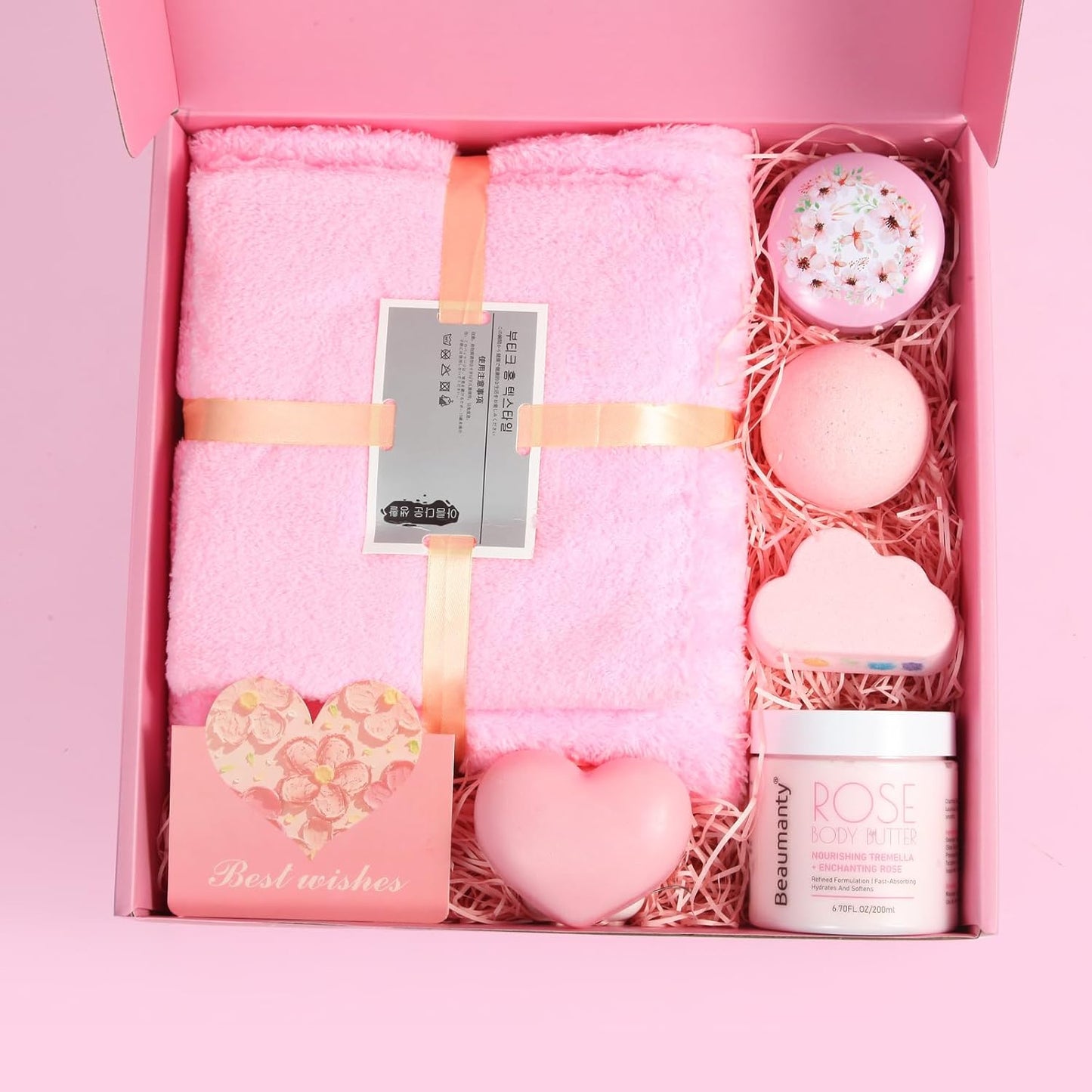 Spa Gift Basket Set – Perfect for Women, Mom & Wife | Ideal Birthdays, Holidays & Get Well Gifts