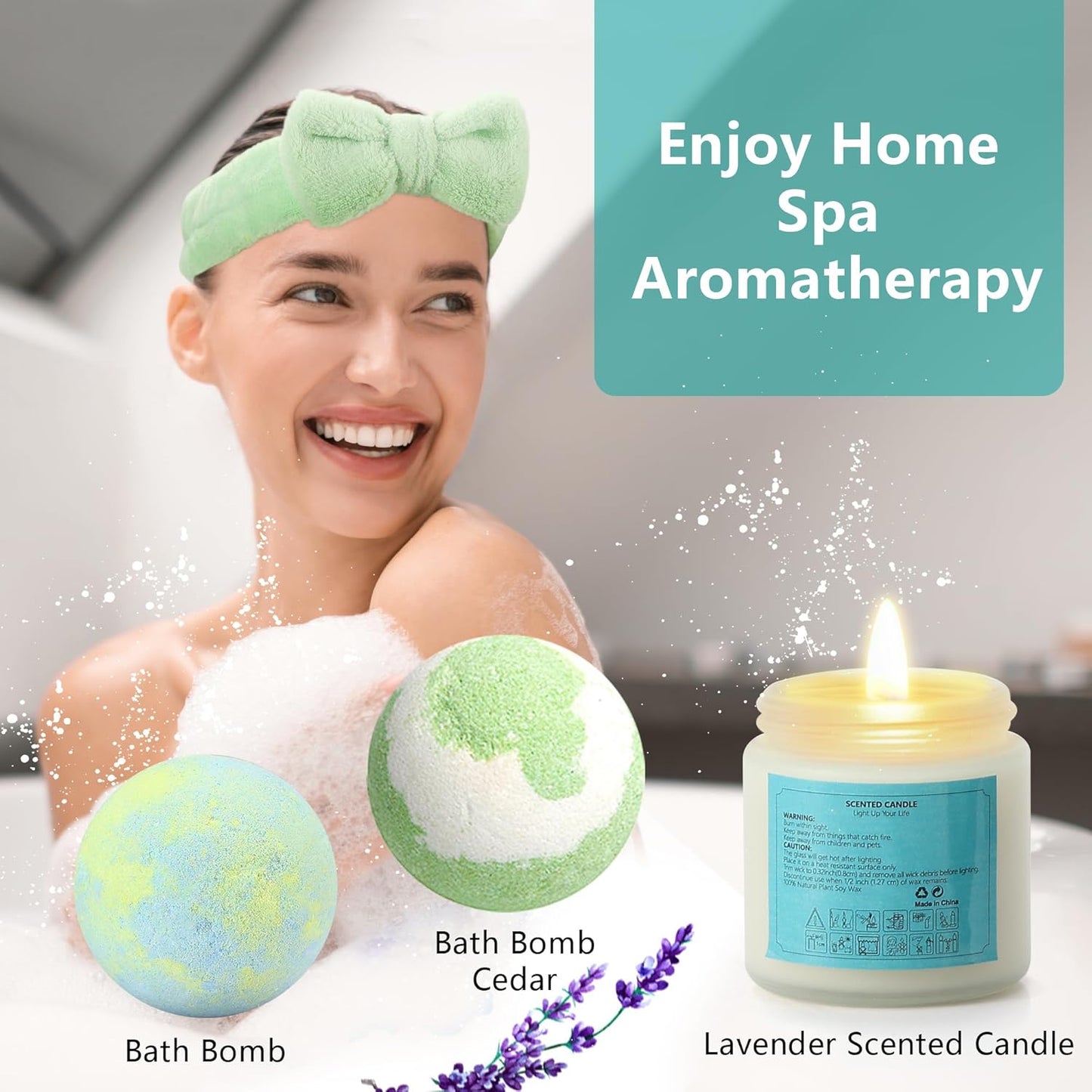 11 - Piece Spa Basket for Teen Girls – Unique Birthday & Back to School Gifts (Ages 12 - 18)