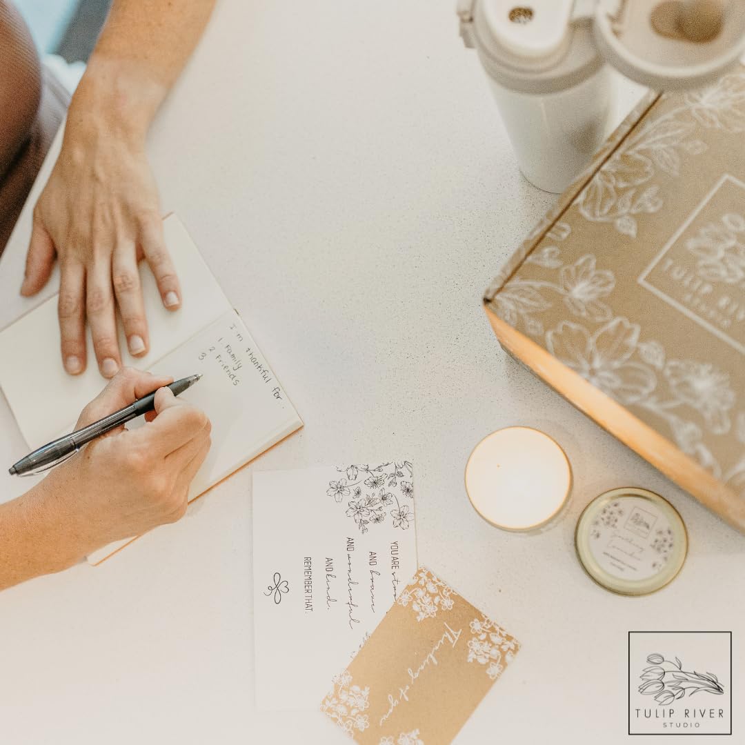 Self-Care Gift Set - Gratitude Journal & Coffee Mug for Her