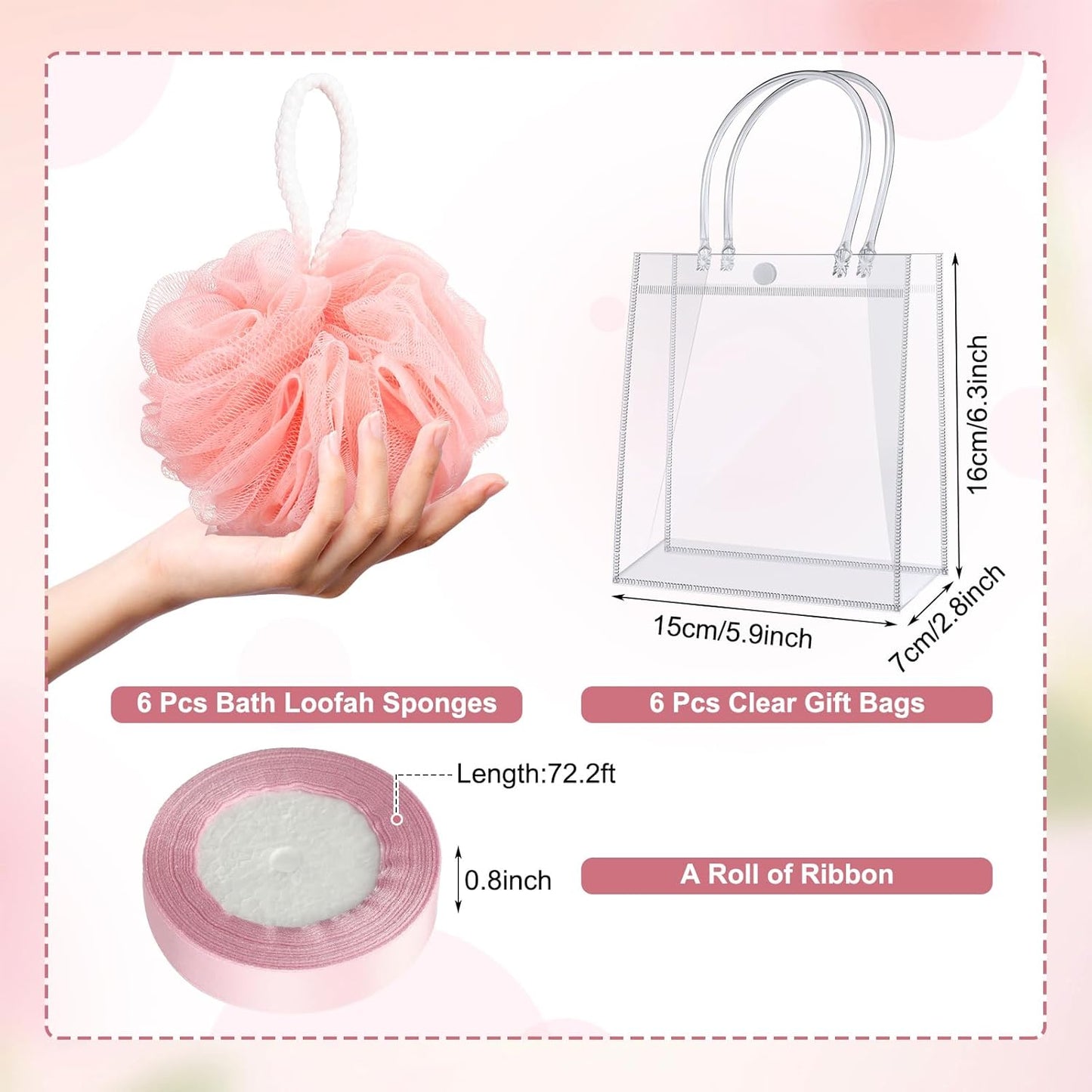 6 Baby Shower Game Prizes - Skincare & Bags for Winners