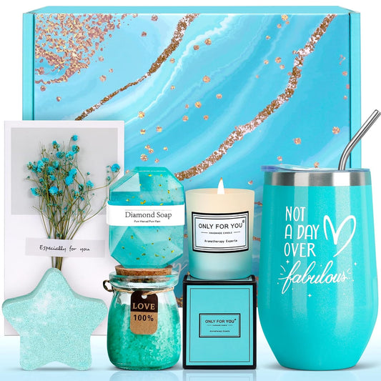 Unique Spa Gift Basket Set for Women – Ideal Birthday & Christmas Present for Mom, Girlfriend