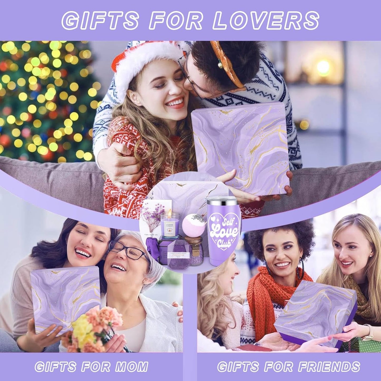 Personalized Spa Gift Basket – Perfect for Mom & Coworkers (25 - 60 Year Old | Aesthetic & Funny)