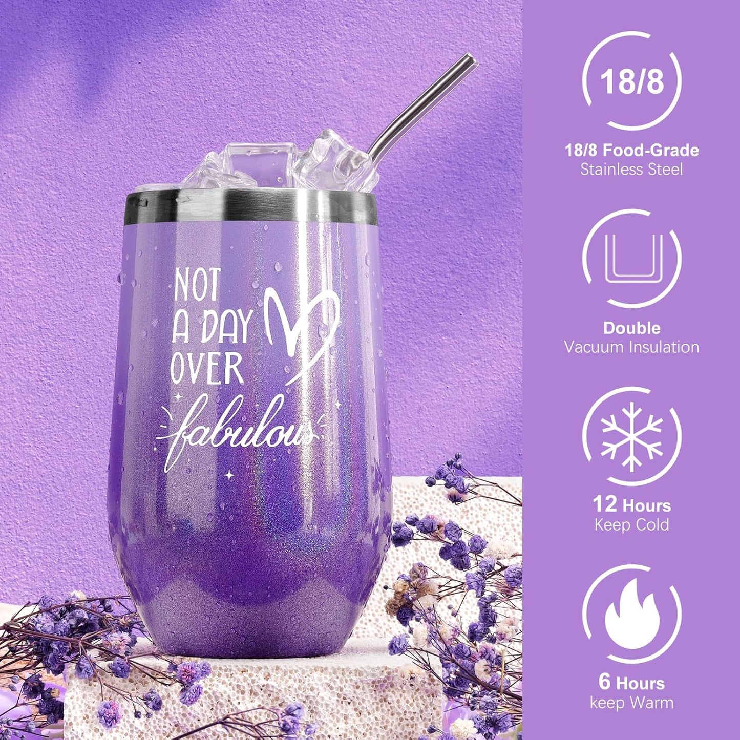 Lavender Spa Gift Set – Perfect Birthday & Christmas Present for Mom, Wife & Friends