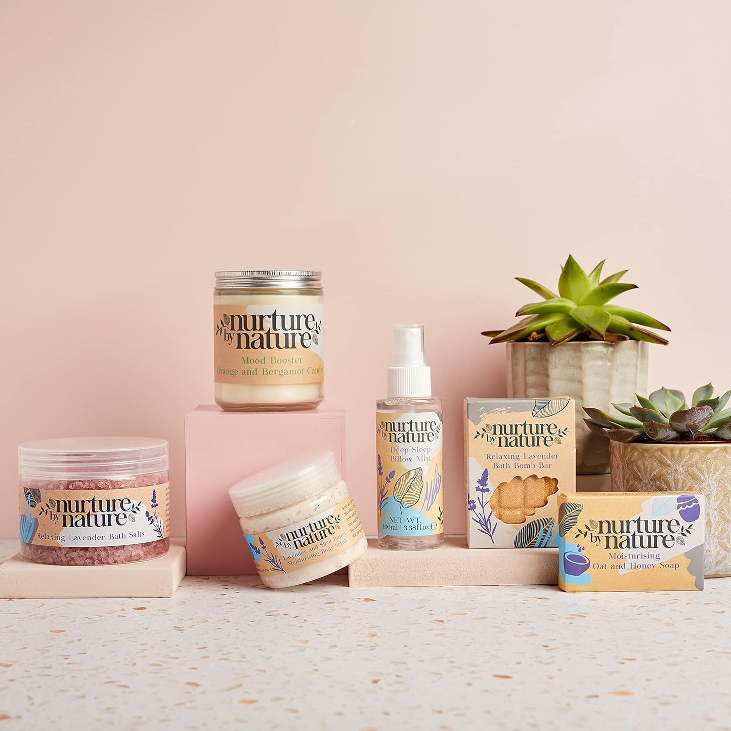 Nurture by Nature Relax Spa Kit - Mom’s Day Gifts for Her