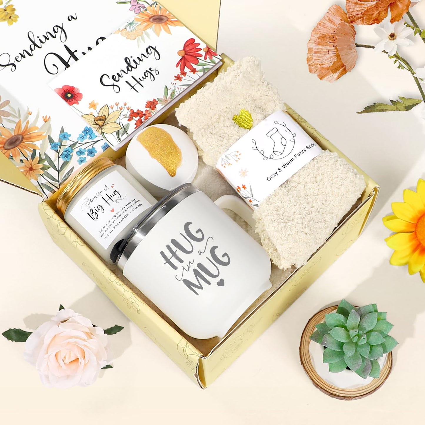 Sympathy Self-Care Kit - Loss of Loved One Gifts for Her (Thinking of You)