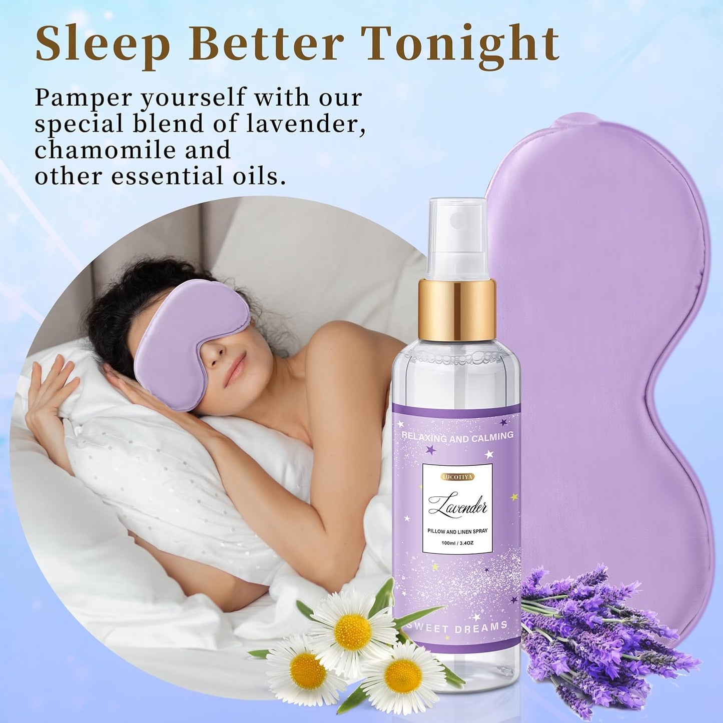 11pcs Lavender Self - Care Set – Ideal Birthday Gift for Mom, Wife & Friends