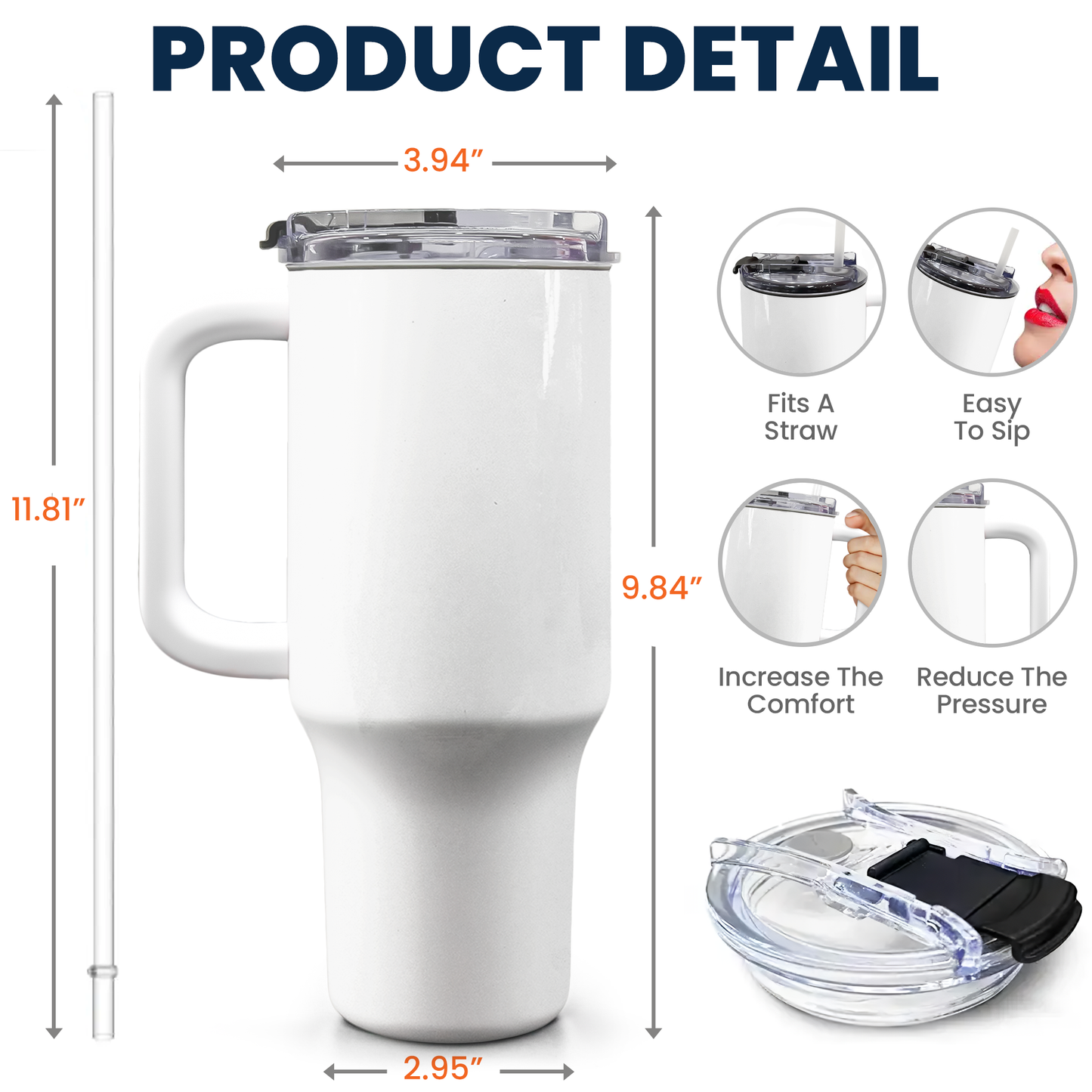 A Sweet Ending Graduation Gifts - Personalized 40oz Tumbler With Straw