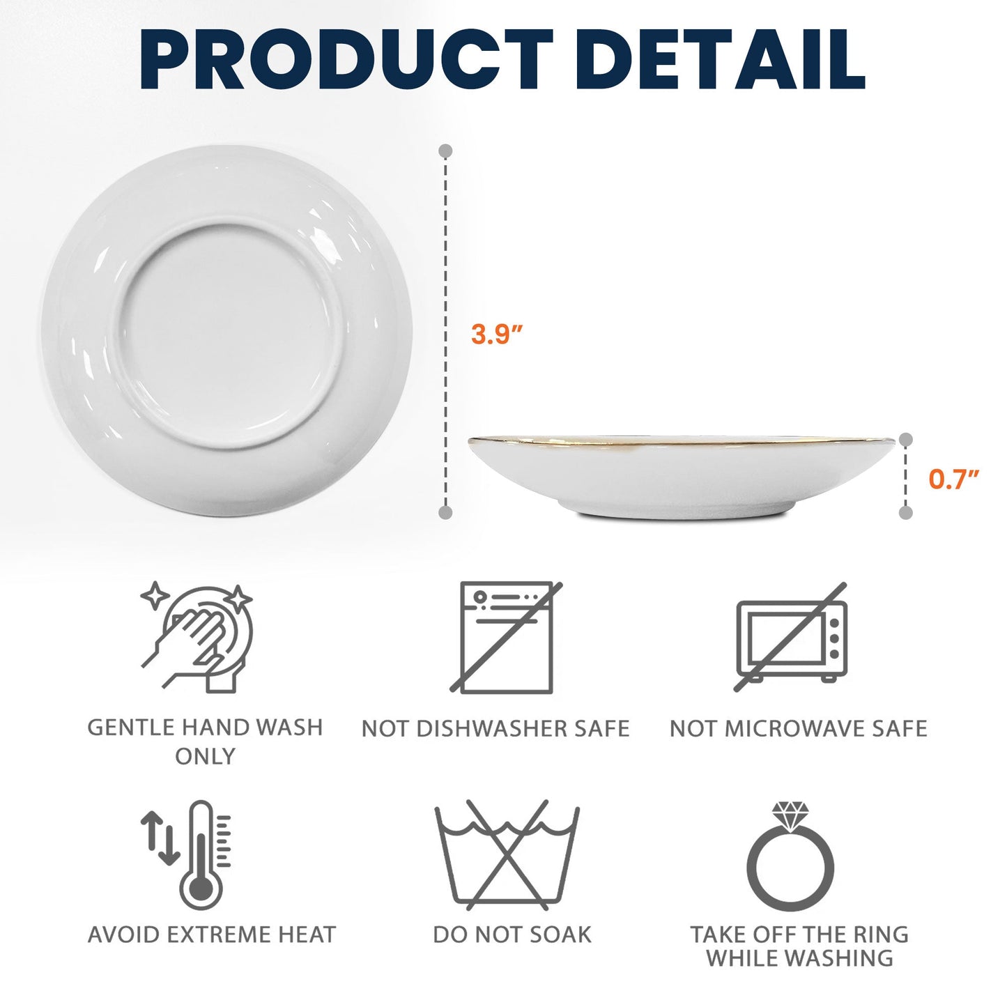 And Off She Went To Change The World - Personalized Jewelry Dish