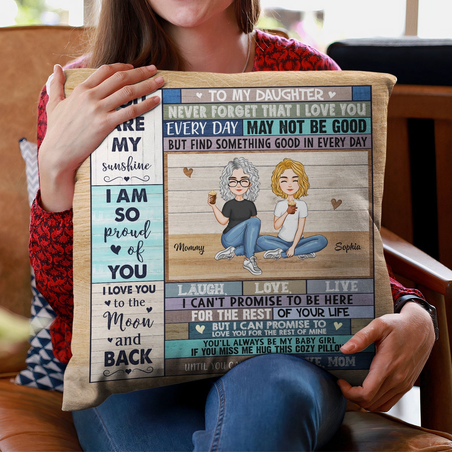 Baby - I'm So Proud Of You - Personalized Pillow (Insert Included) - Christmas, New Year, Loving Gift Gift For Your Daughters, Your Sons, Your Baby Girl, Your Baby Boy