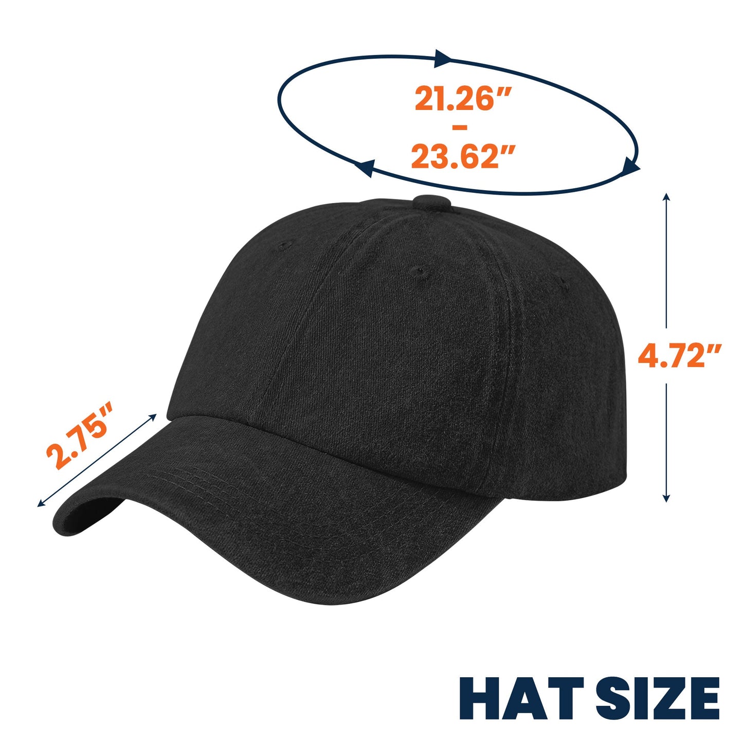Bad Day To Be A Hot Dog - Personalized Distressed Denim Cap
