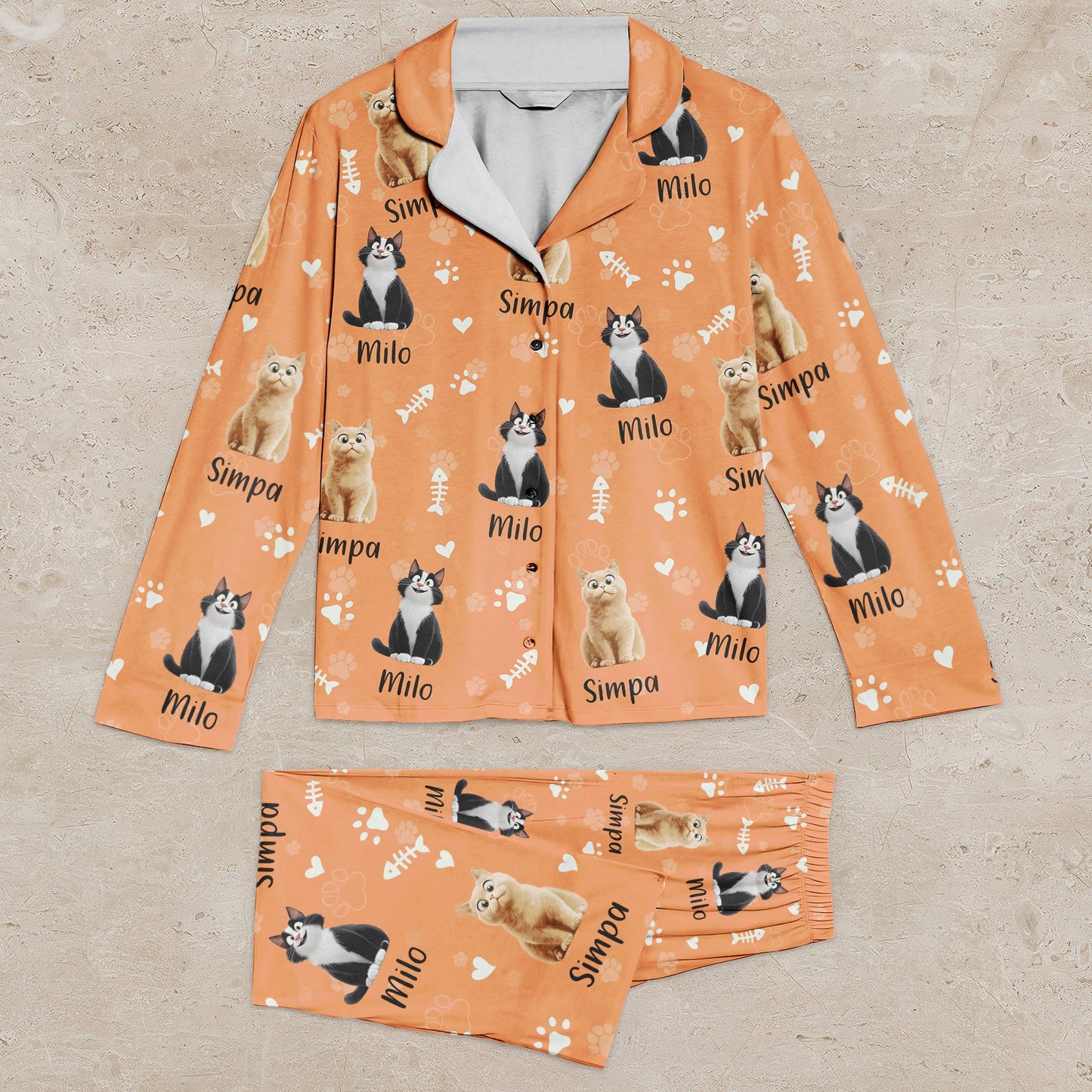 #Catmom - Personalized Women's Pajamas Set