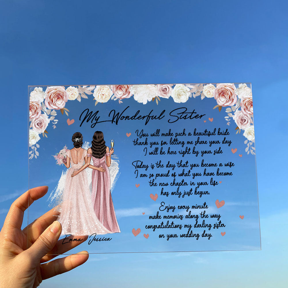 You Will Make Such A Beautiful Bride - Personalized Acrylic Plaque