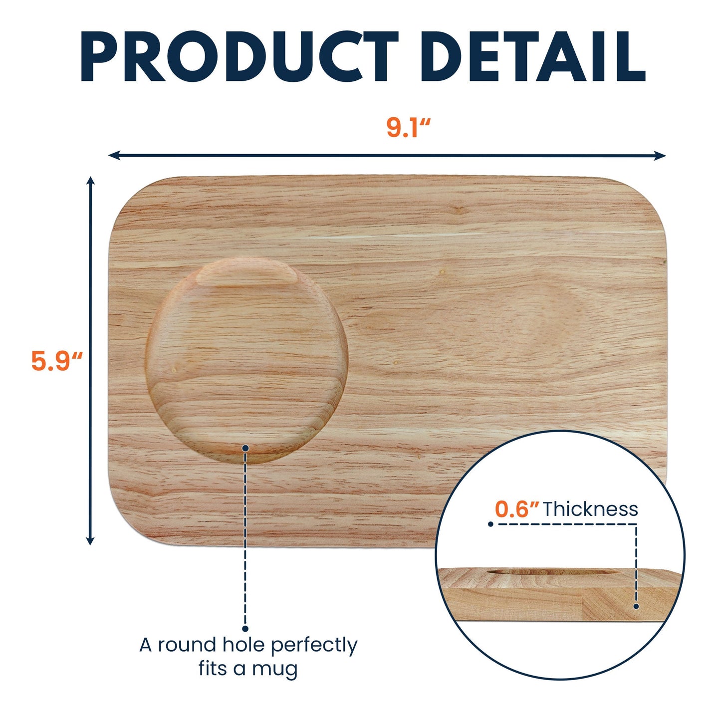 You'll Always Be My Best-Tea - Custom Engraved Wooden Tea & Biscuit Board