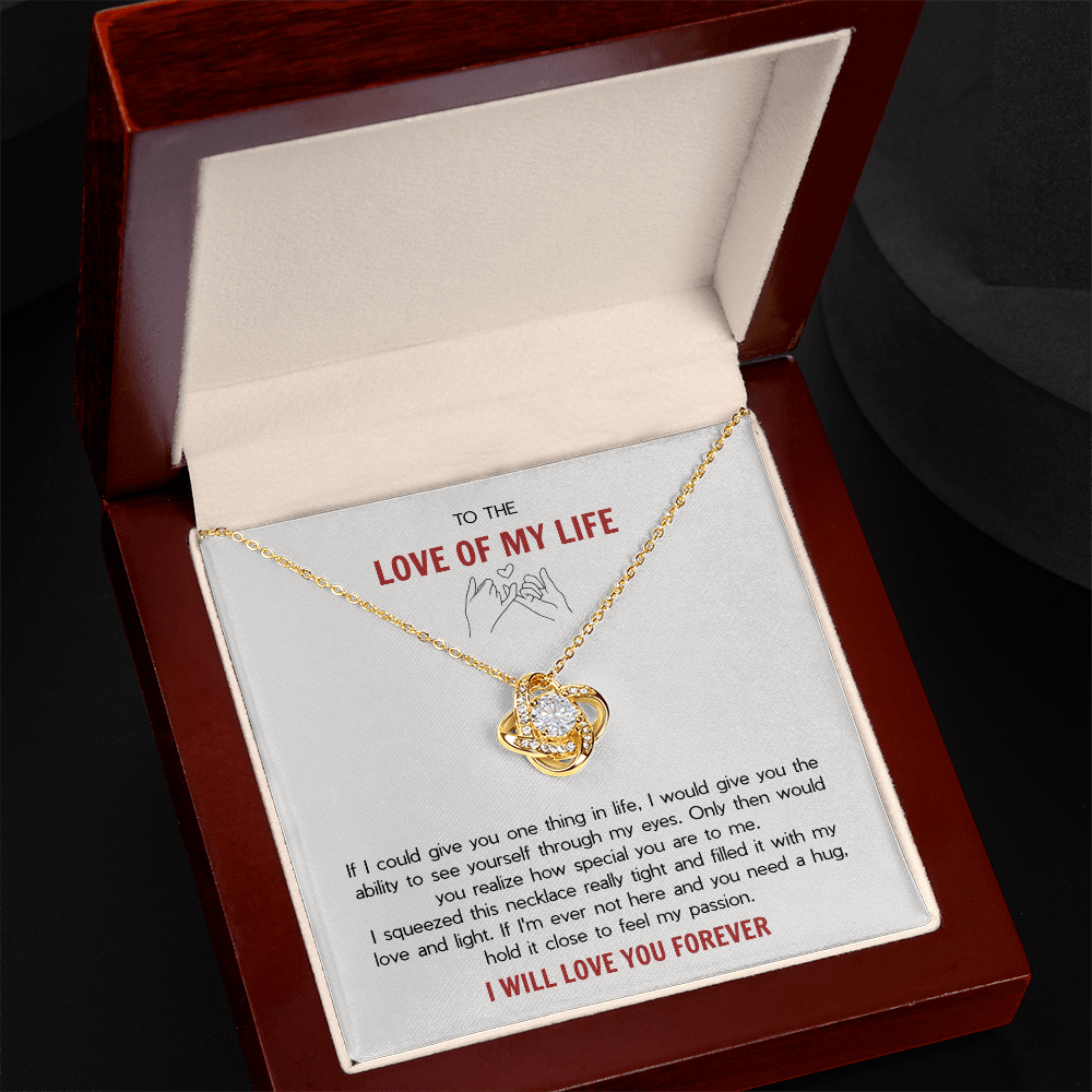 A Gift for Your Soulmate - The Love Knot Necklace