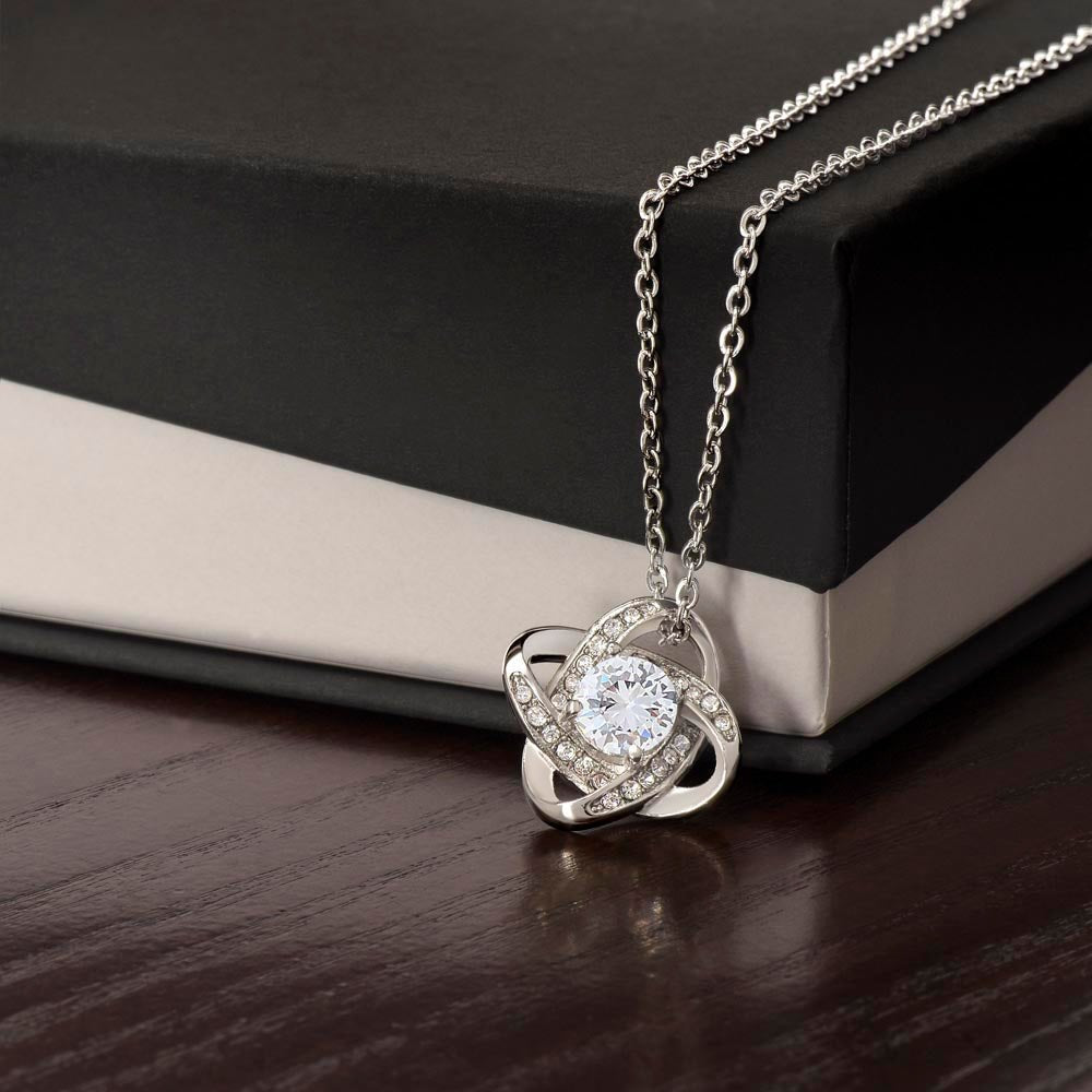 Gift for Wife, Soulmate - The Love Knot Necklace