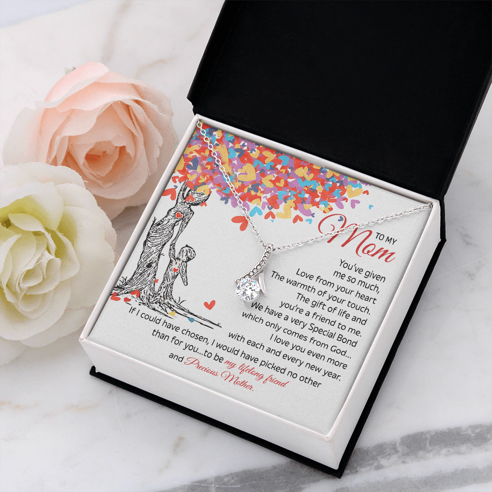 To My Mom Gift - "My Precious Mother" - Alluring beauty neackce