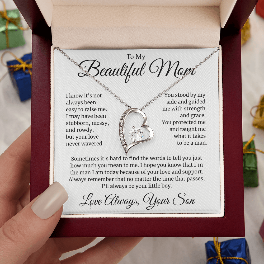 Whether it's for Mother's Day, her Birthday, Christmas, or simply to say "Thank You," this necklace is a gift she will treasure forever.