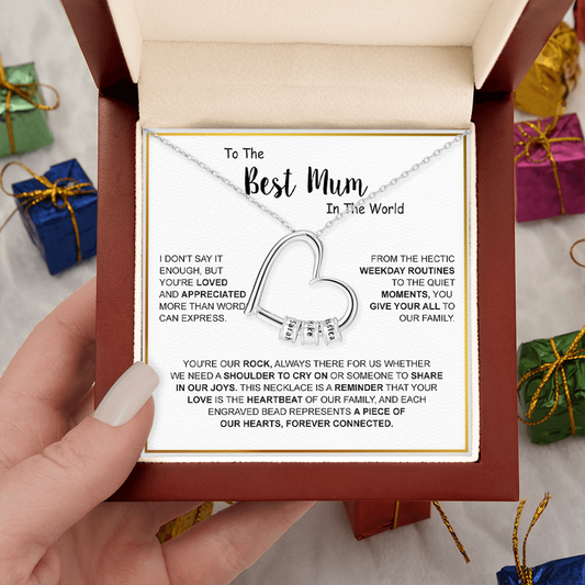 To My Best Mum - Family Necklace