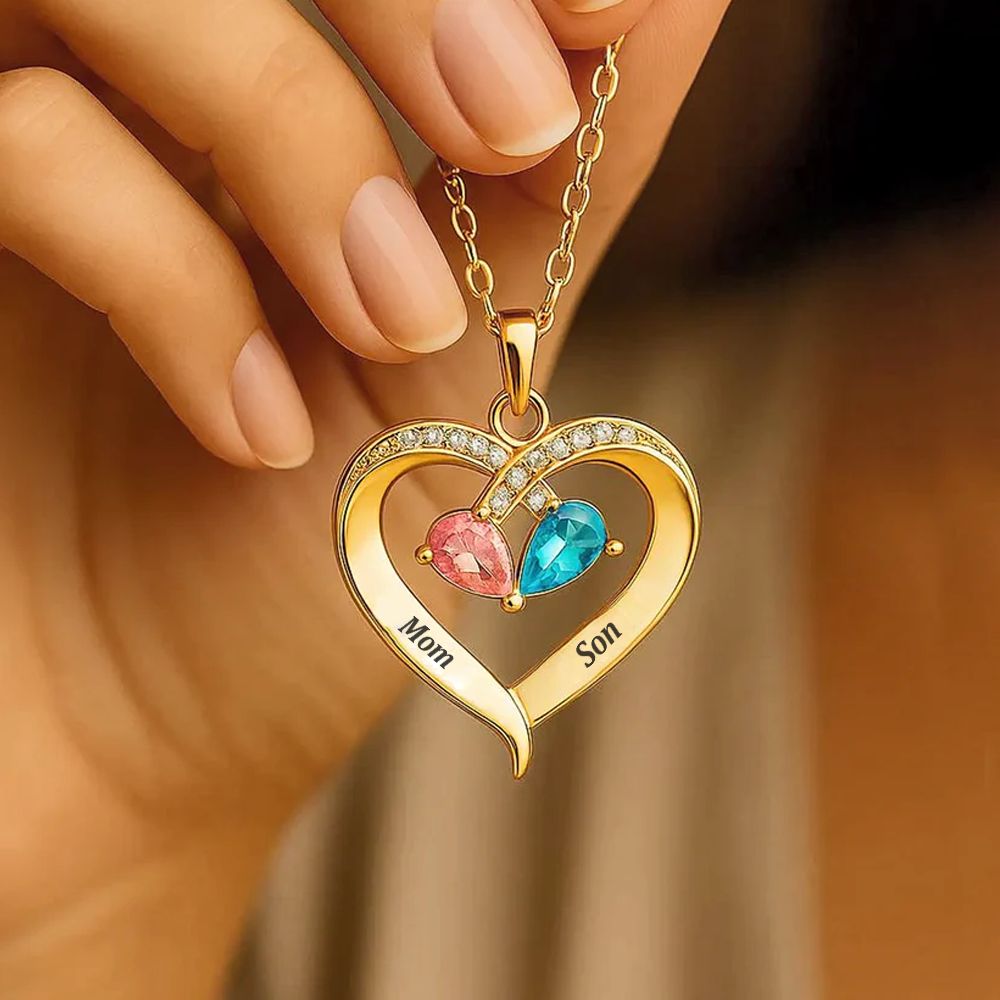 To my Mom - Family necklace