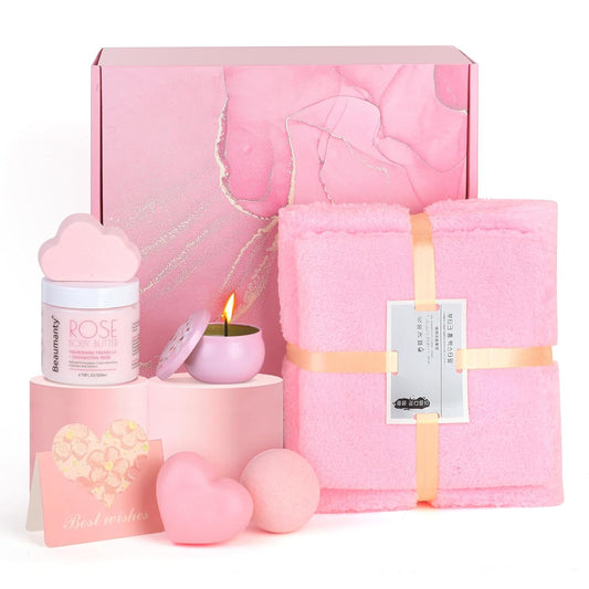 Spa Gift Basket Set – Perfect for Women, Mom & Wife | Ideal Birthdays, Holidays & Get Well Gifts