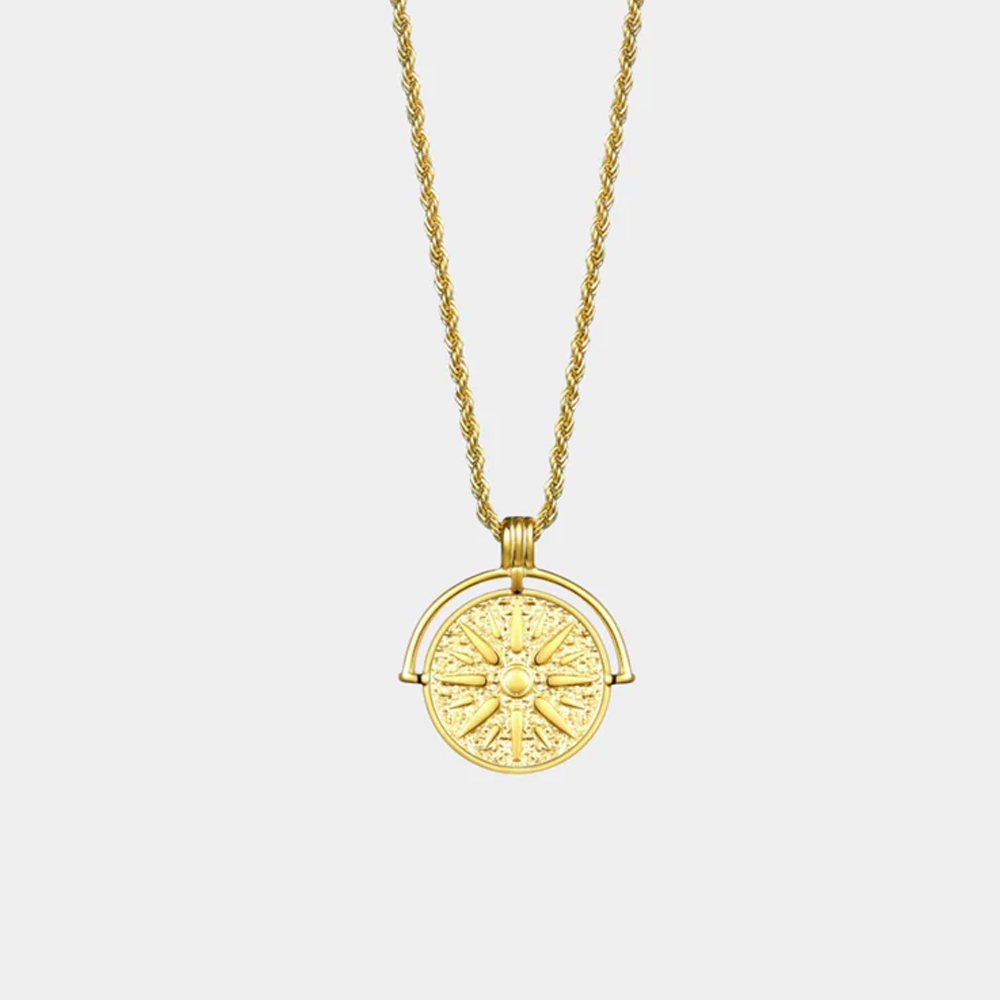 To My Daughter - Always Shine - Sun Necklace