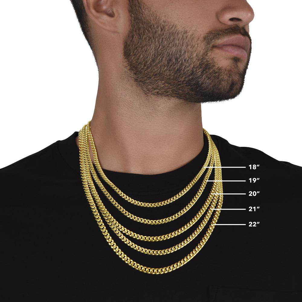 To My Son - Never Give Up Necklace