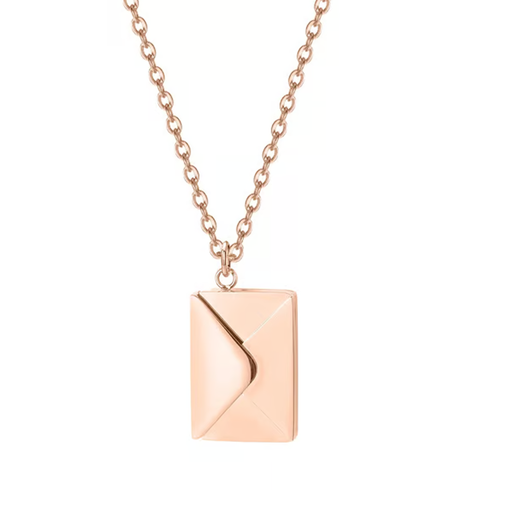 I Love you Mom - Envelope Necklace