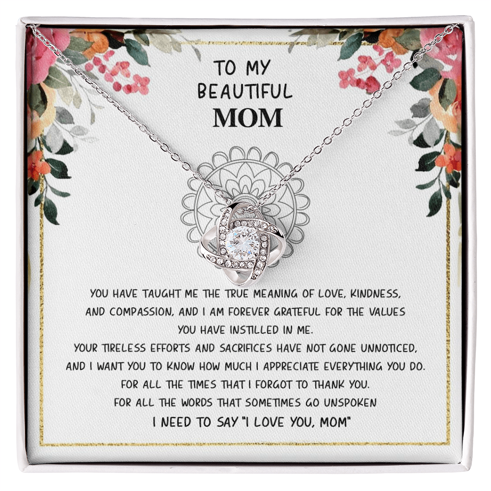 To my Mom - Forever Grateful