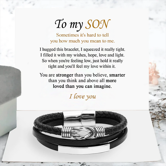 To my Son - Infinity bracelet