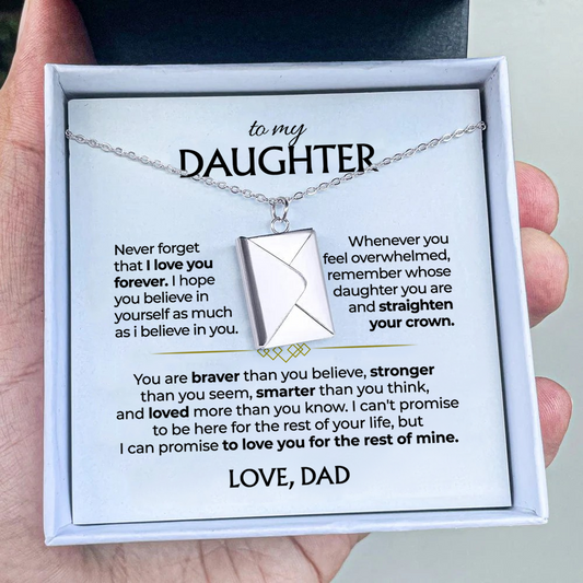 Love, Dad - Love Letter Necklace