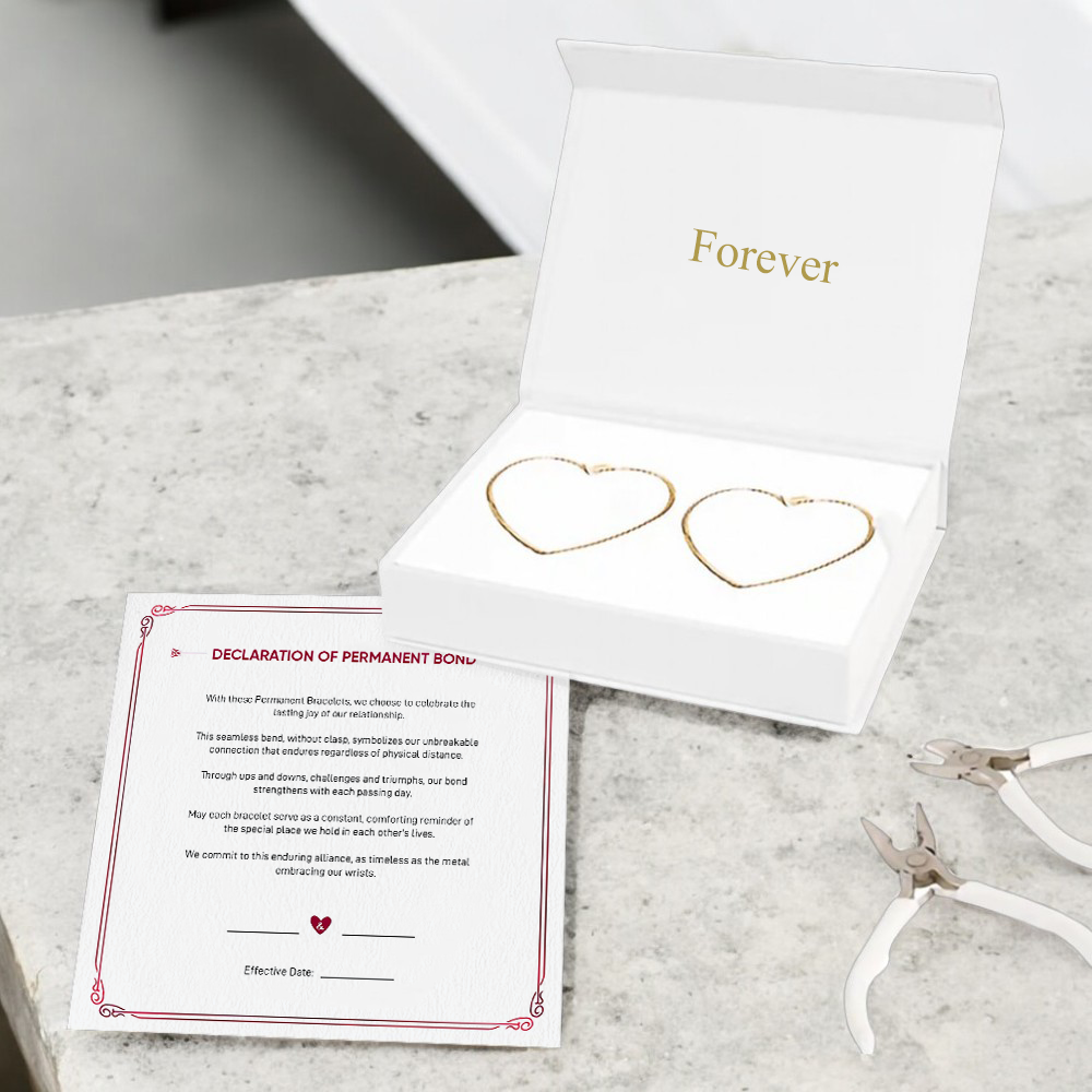 Permanent Love Bracelet - Gold
