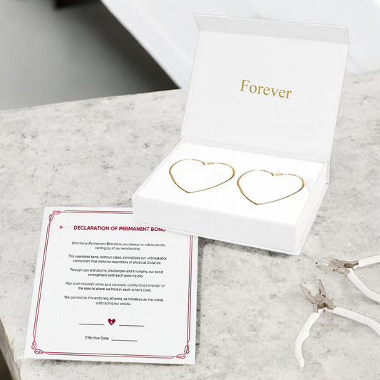 Permanent Love Bracelet - Gold
